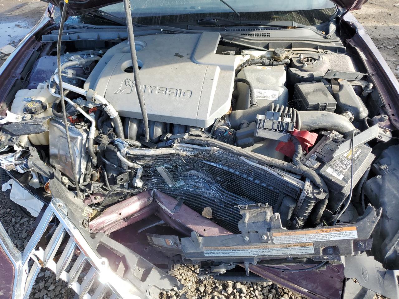 2012 Lincoln Mkz Hybrid VIN: 3LNDL2L39CR837890 Lot: 93526865