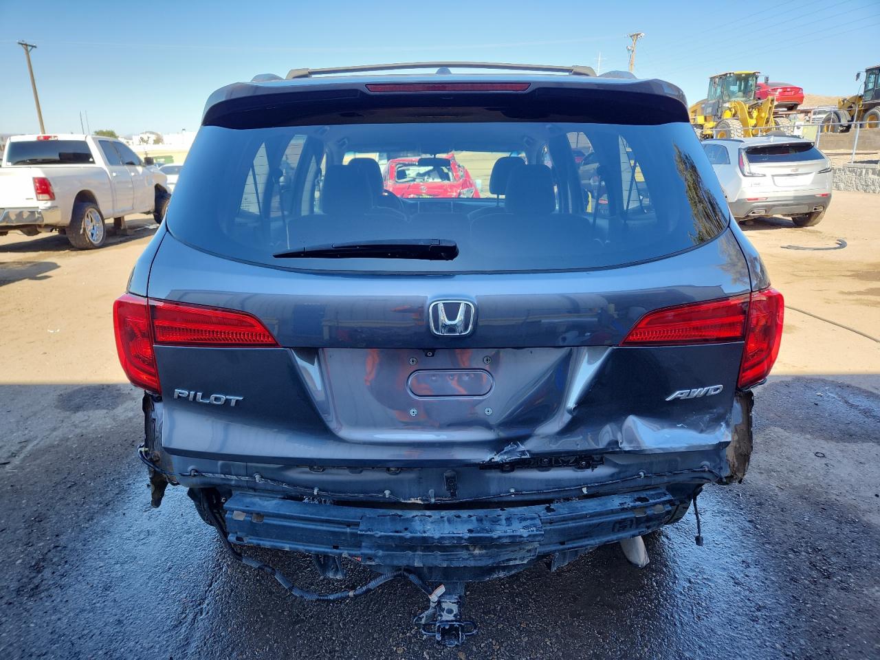 2017 Honda Pilot Ex VIN: 5FNYF6H39HB027620 Lot: 91317945