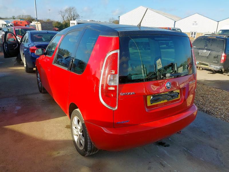 2014 SKODA ROOMSTER 1.2 TSI 105 SE 5DR DSG