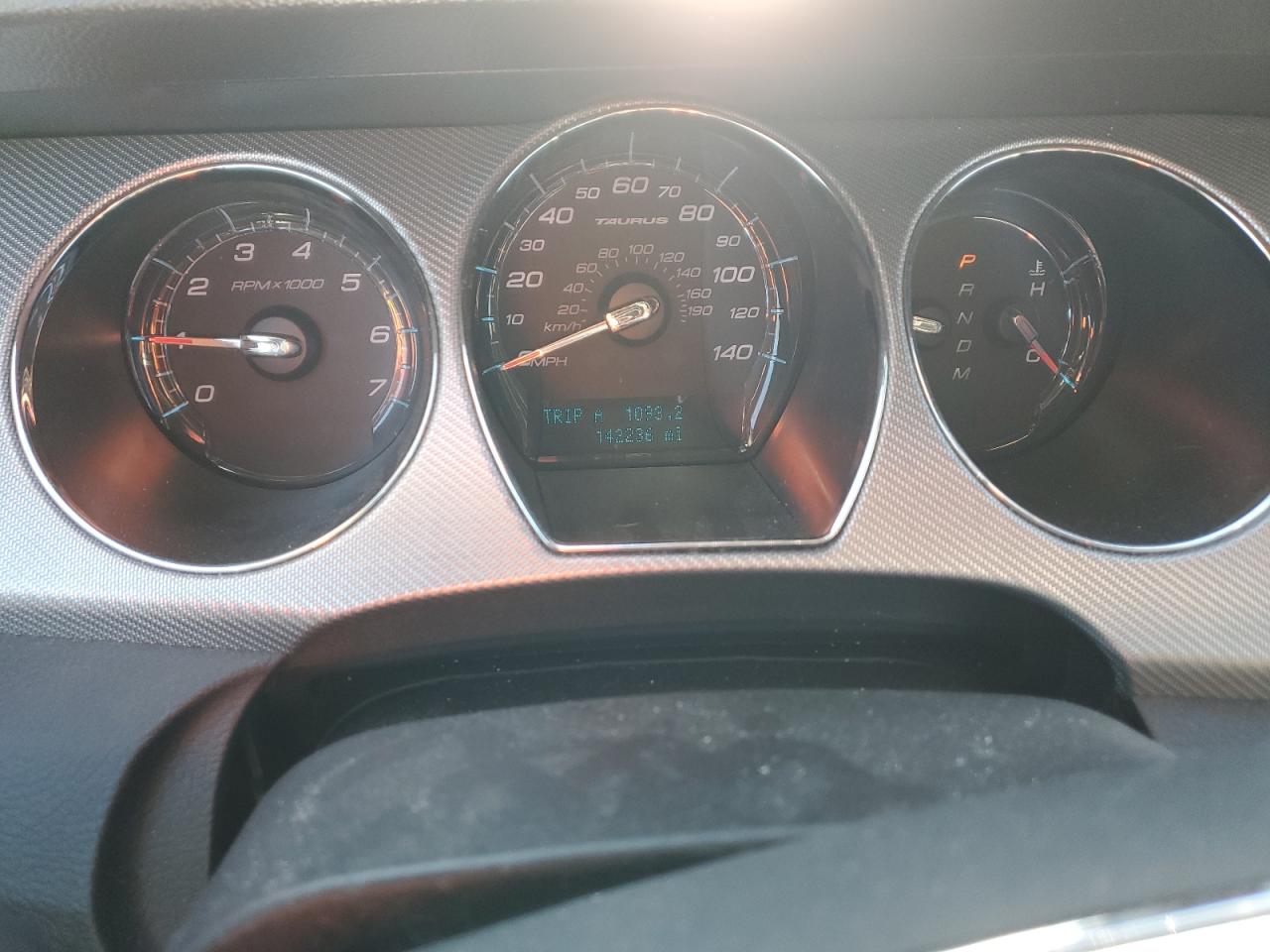 2012 Ford Taurus Sho VIN: 1FAHP2KT1CG117315 Lot: 93423045