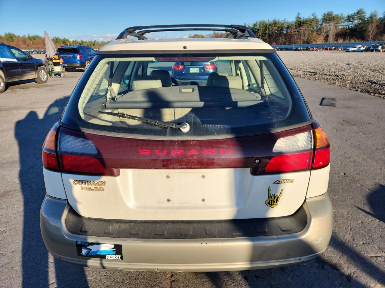 2002 Subaru Legacy Outback H6 3.0 Ll Bean VIN: 4S3BH806027604209 Lot: 91174255