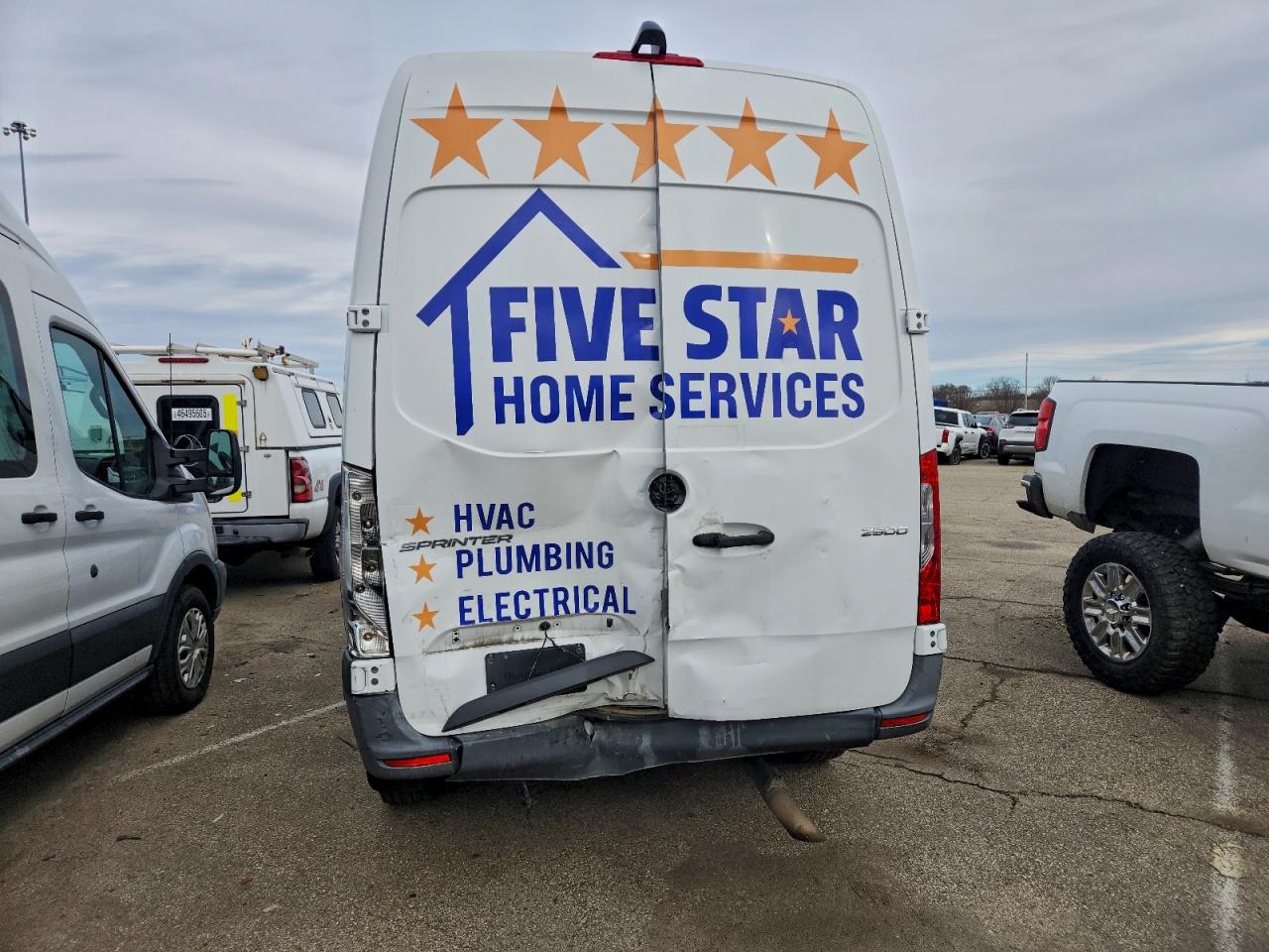 2021 Mercedes-Benz Sprinter 2500 VIN: W1W40BHY6MT056542 Lot: 93832725