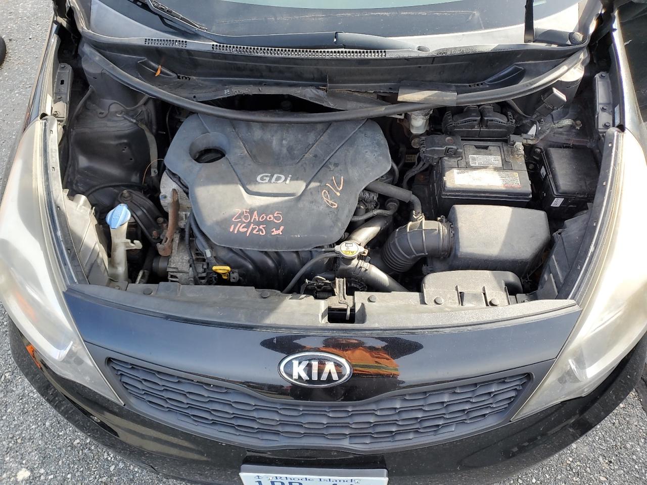 2013 Kia Rio Lx VIN: KNADM4A33D6305921 Lot: 91517275