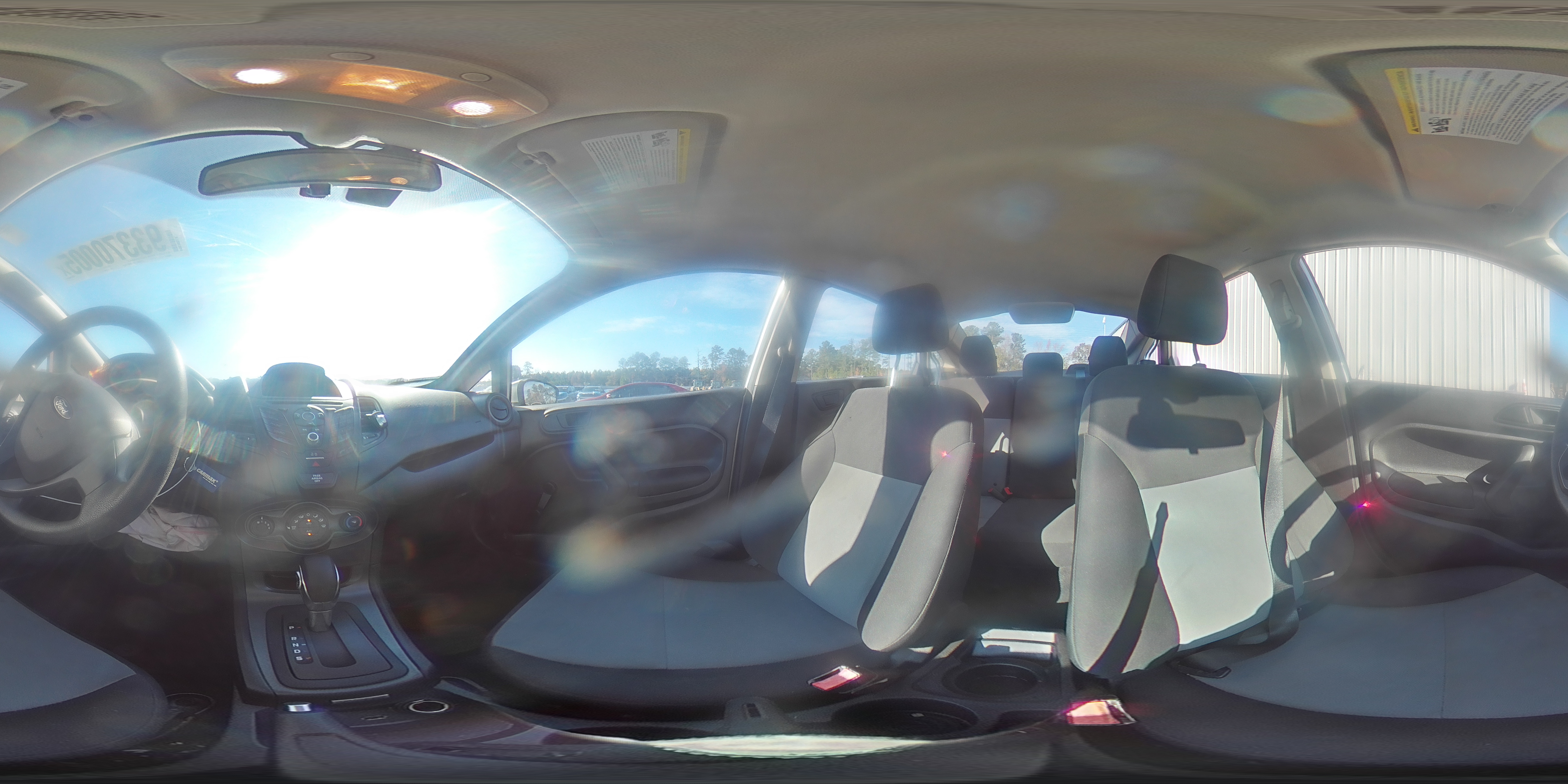 2019 Ford Fiesta S VIN: 3FADP4AJ4KM160500 Lot: 93370005