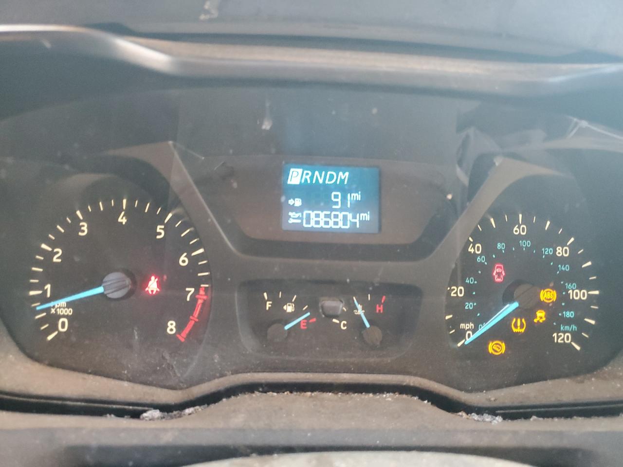 2017 Ford Transit Van T-250 Lo VIN: 1FTYR1ZM0HKA10791 Lot: 91625835