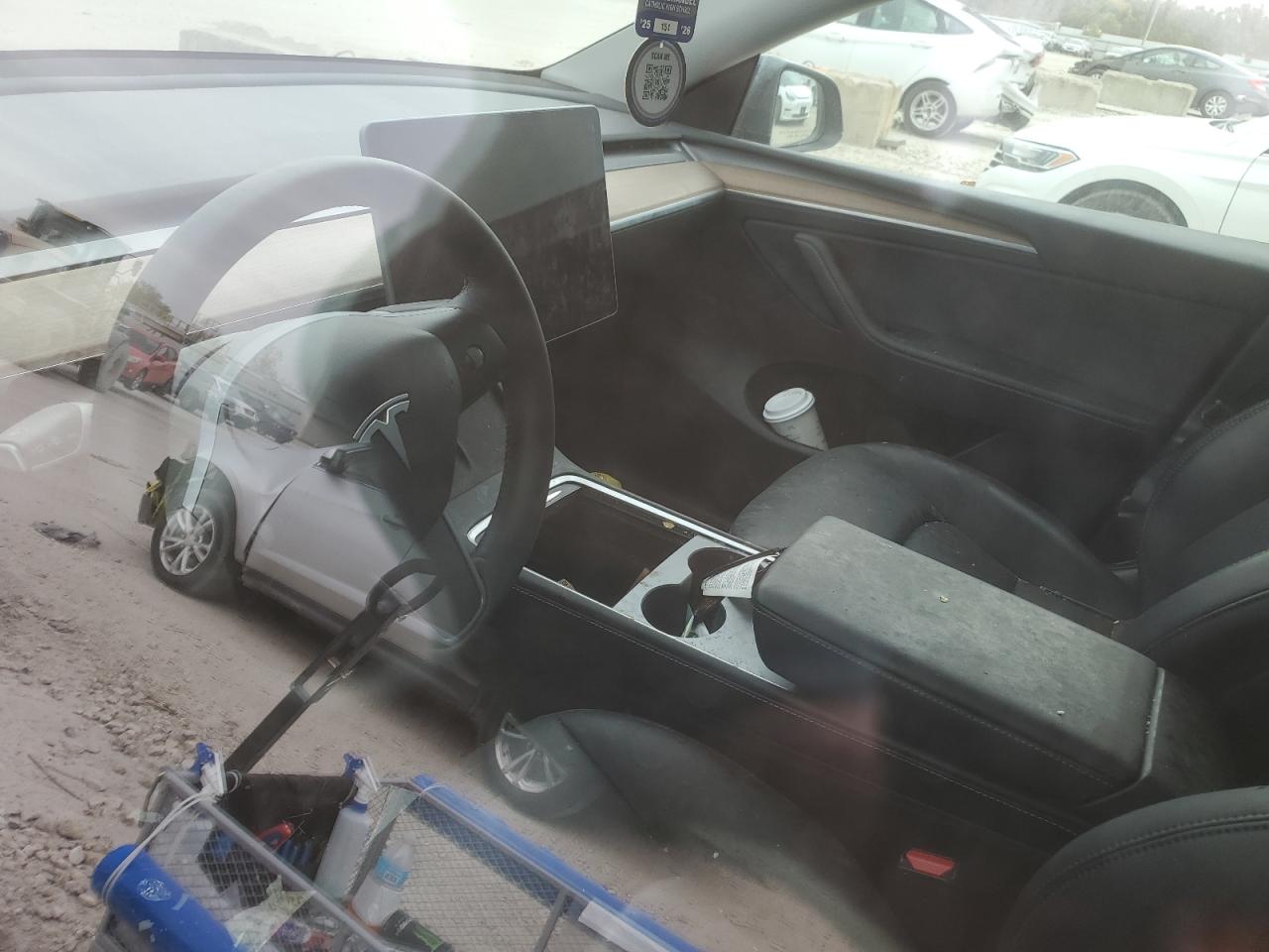 2024 Tesla Model Y VIN: 7SAYGAEE1RF066969 Lot: 91133185