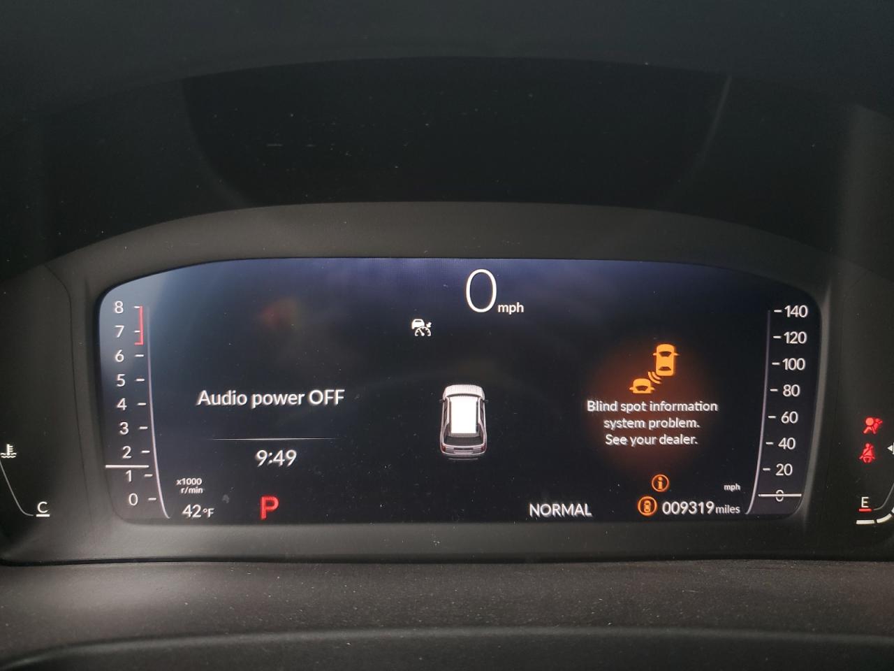 2026 Honda Passport Trailsport Elite VIN: 5FNYF9H81TB010624 Lot: 93042815