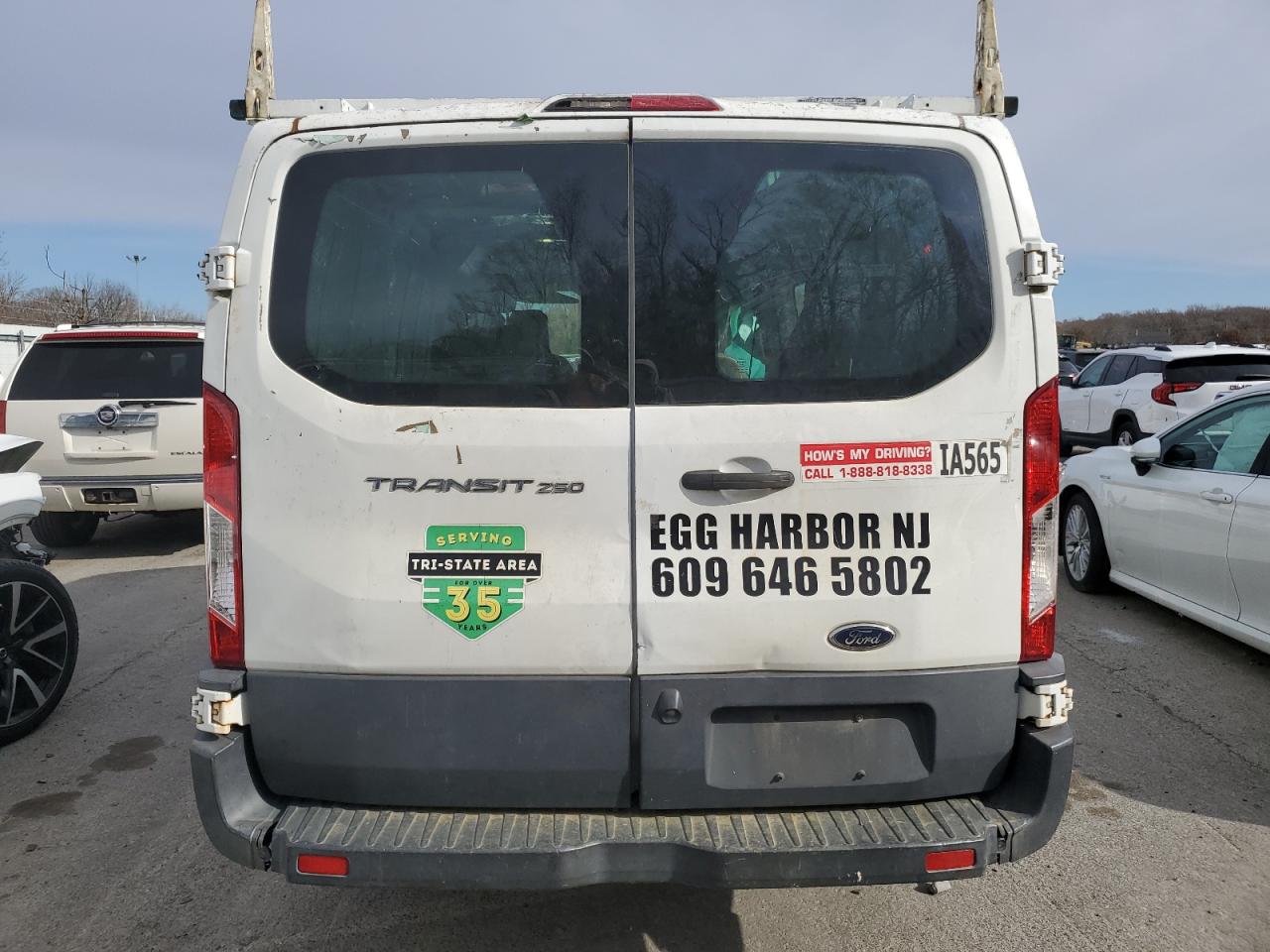 2017 Ford Transit T-250 VIN: 1FTYR1ZMXHKB20005 Lot: 93170825