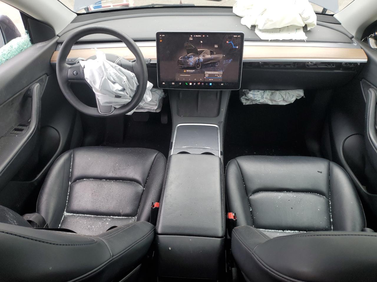 2022 Tesla Model Y VIN: 7SAYGDEE0NF401683 Lot: 91700095