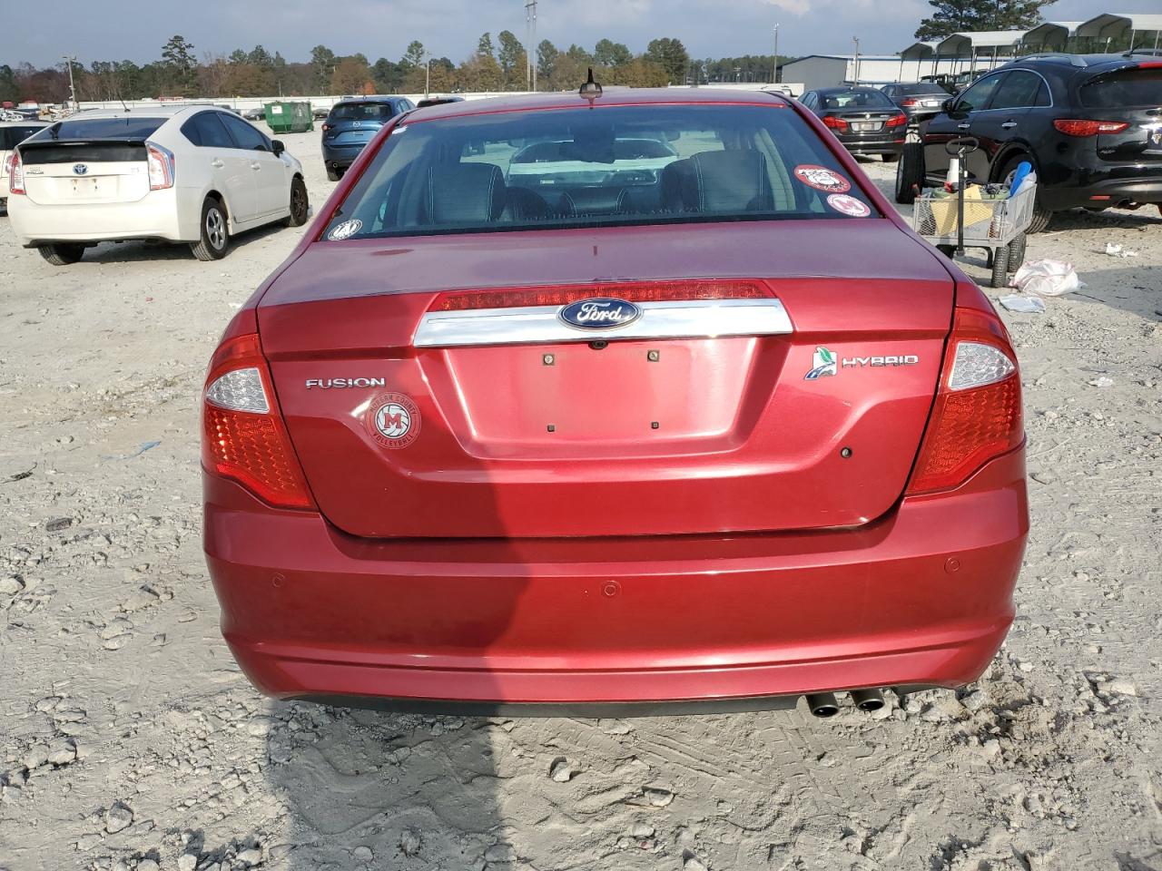 2012 Ford Fusion Hybrid VIN: 3FADP0L33CR190227 Lot: 94031815