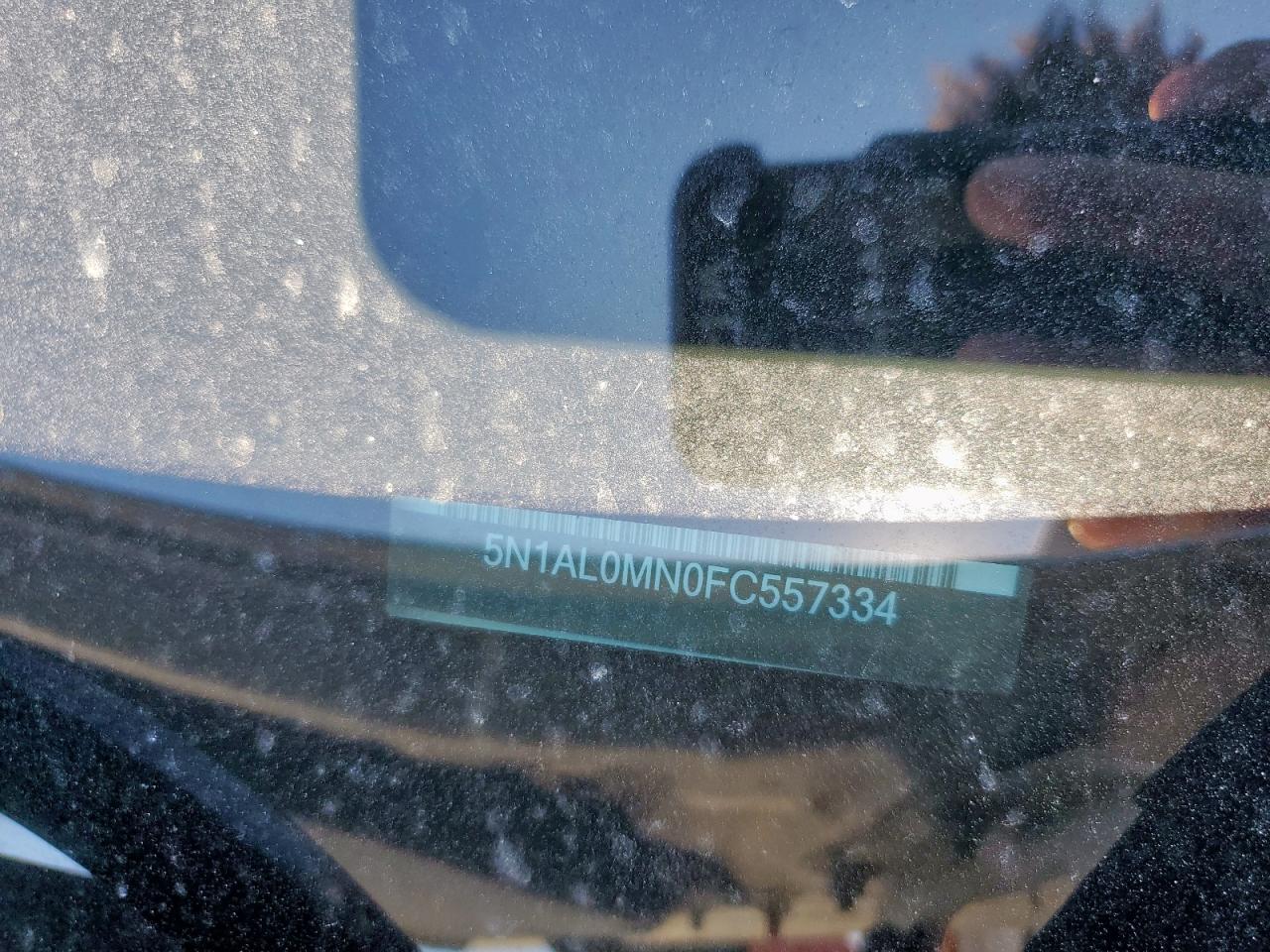 2015 Infiniti Qx60 VIN: 5N1AL0MN0FC557334 Lot: 90864765