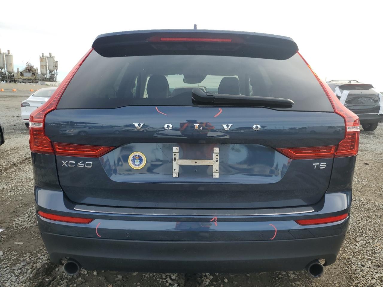 2021 Volvo Xc60 T5 Momentum VIN: YV4102DK8M1861483 Lot: 93274355