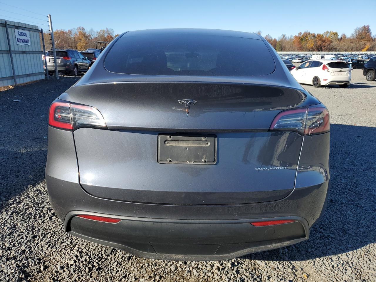 2022 Tesla Model Y VIN: 7SAYGAEE0NF508585 Lot: 91137715