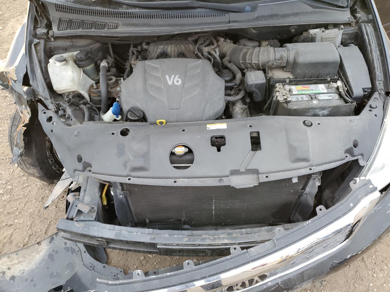 2012 Kia Sedona Lx VIN: KNDMG4C76C6470211 Lot: 70724455