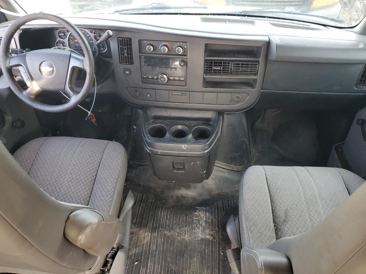 2013 Chevrolet Express Delivery Van VIN: 1GCSGAFX4D1166228 Lot: 87063685