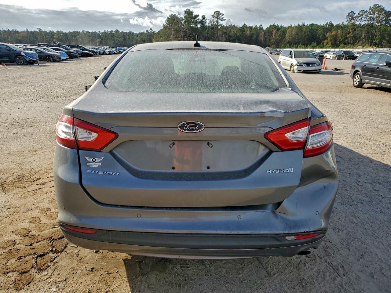 2014 Ford Fusion Se Hybrid VIN: 3FA6P0LU0ER268936 Lot: 92842835