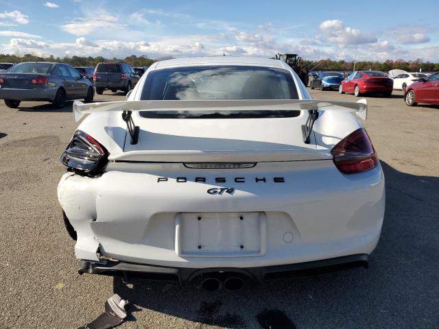 2016 PORSCHE CAYMAN GT4  