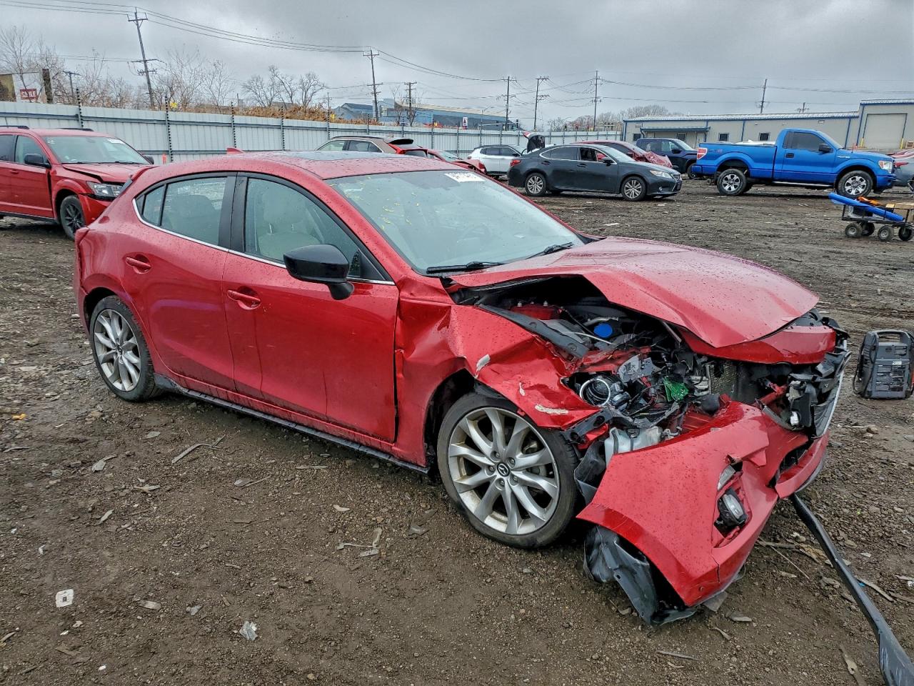 2016 Mazda 3 Grand Touring VIN: JM1BM1N36G1278184 Lot: 94171475