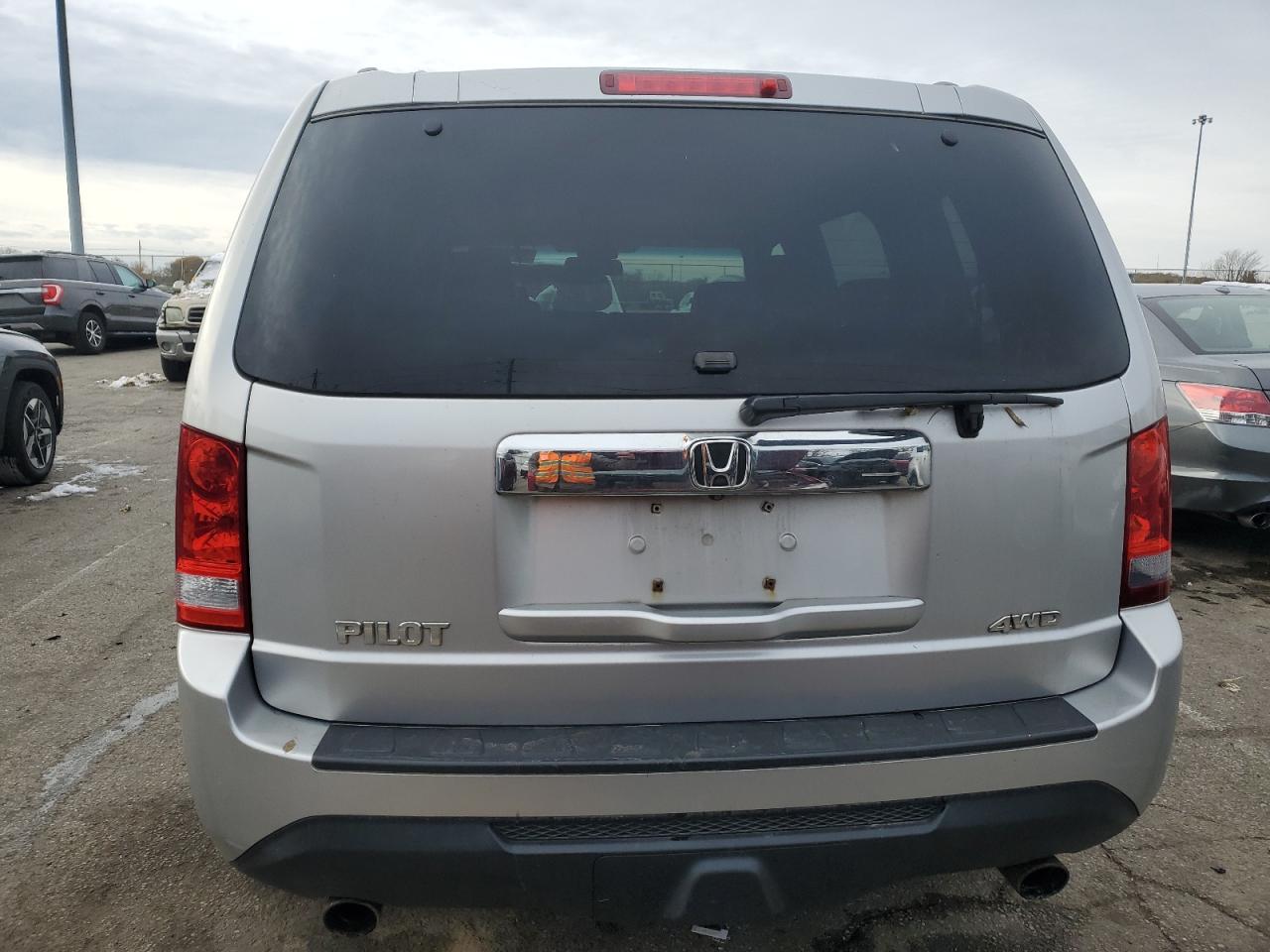 2012 Honda Pilot Exl VIN: 5FNYF4H6XCB052386 Lot: 92423275