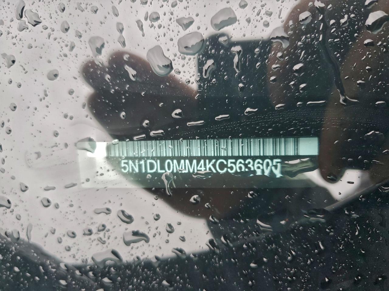 2019 Infiniti Qx60 Luxe VIN: 5N1DL0MM4KC563605 Lot: 94230015