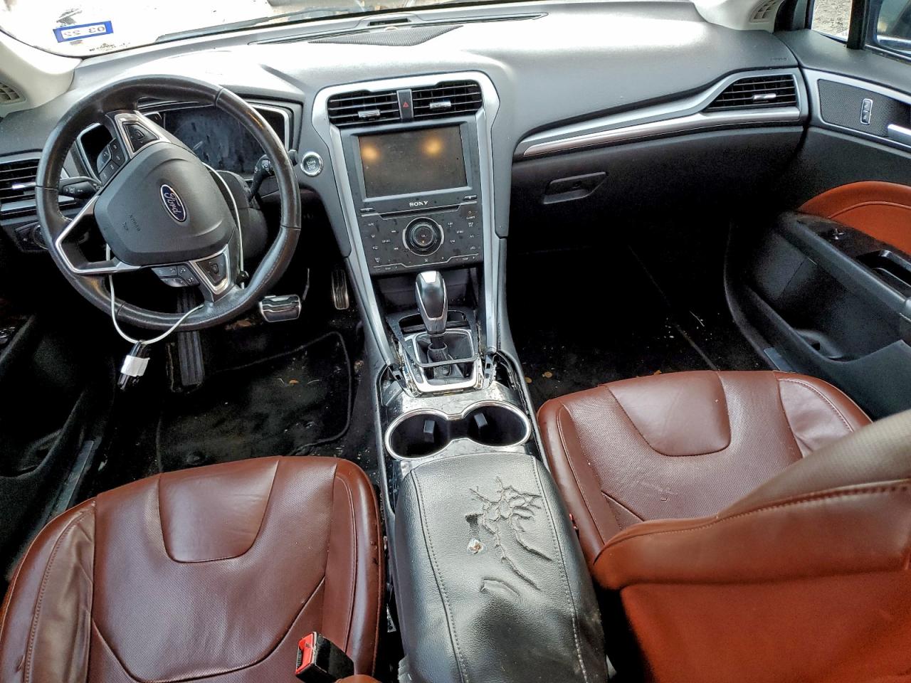 2015 Ford Fusion Titanium VIN: 3FA6P0K94FR136521 Lot: 93567885