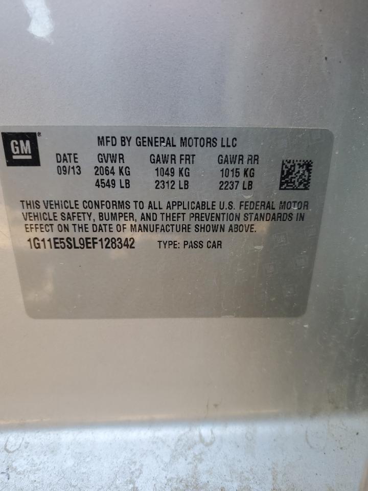 2014 Chevrolet Malibu 2Lt VIN: 1G11E5SL9EF128342 Lot: 92996135