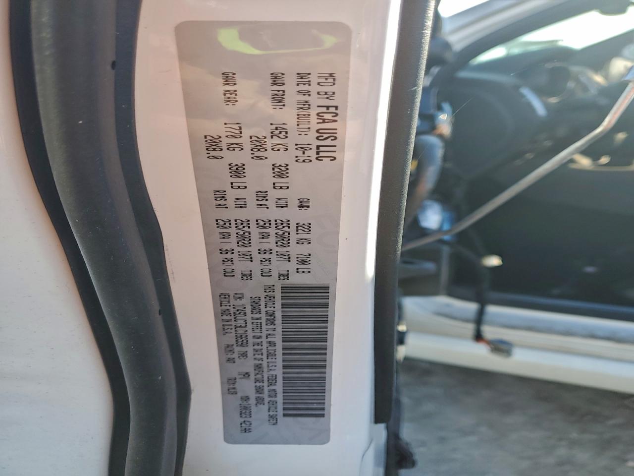 2020 Dodge Durango R/T VIN: 1C4SDJCT3LC166590 Lot: 94495275