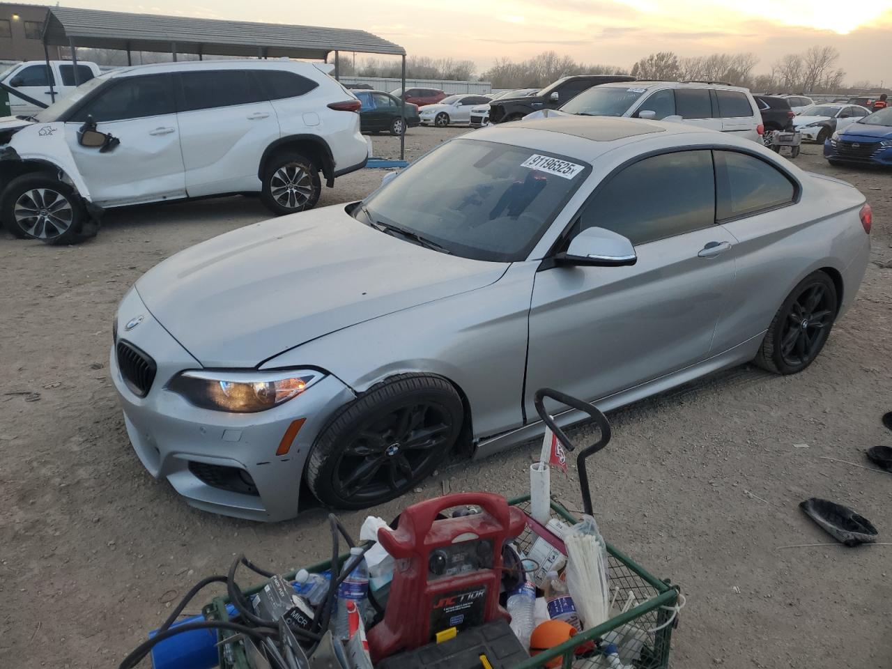 2017 BMW 230Xi VIN: WBA2H9C33HV642493 Lot: 91196525