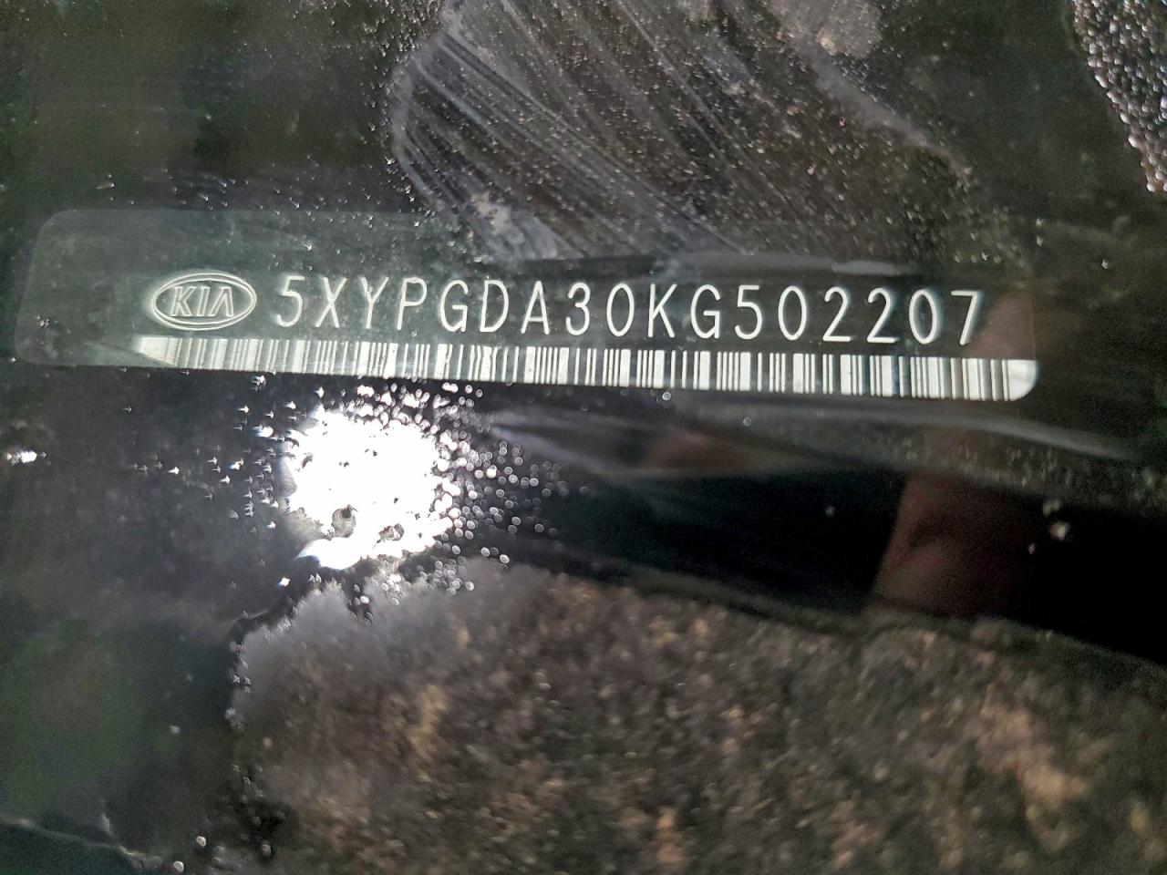 2019 Kia Sorento L VIN: 5XYPGDA30KG502207 Lot: 94445845