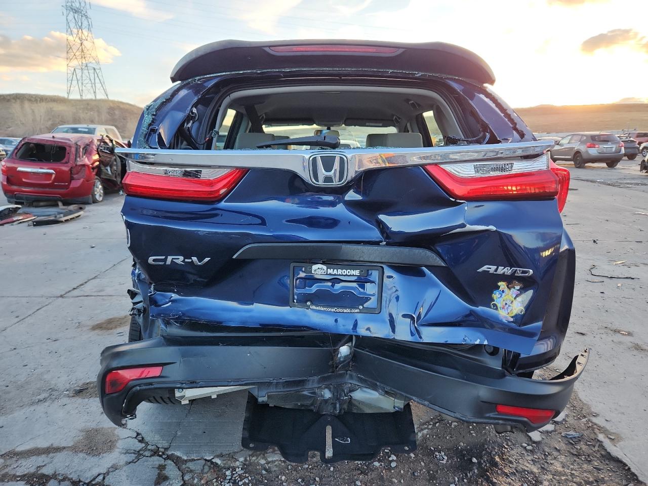 2019 Honda Cr-V Lx VIN: 2HKRW6H30KH203029 Lot: 92727555