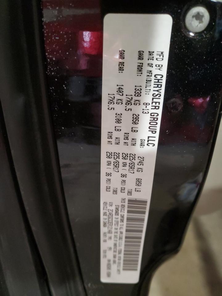 2014 Dodge Grand Caravan Sxt VIN: 2C4RDGCG3ER121468 Lot: 91831455