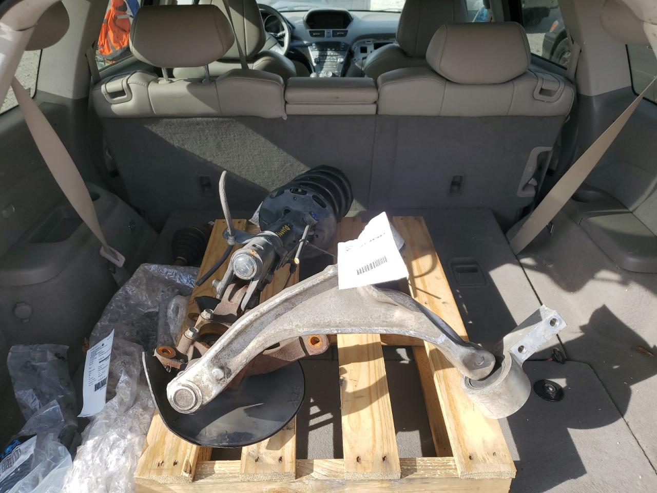 2007 Acura Mdx Technology VIN: 2HNYD28387H545543 Lot: 93662415