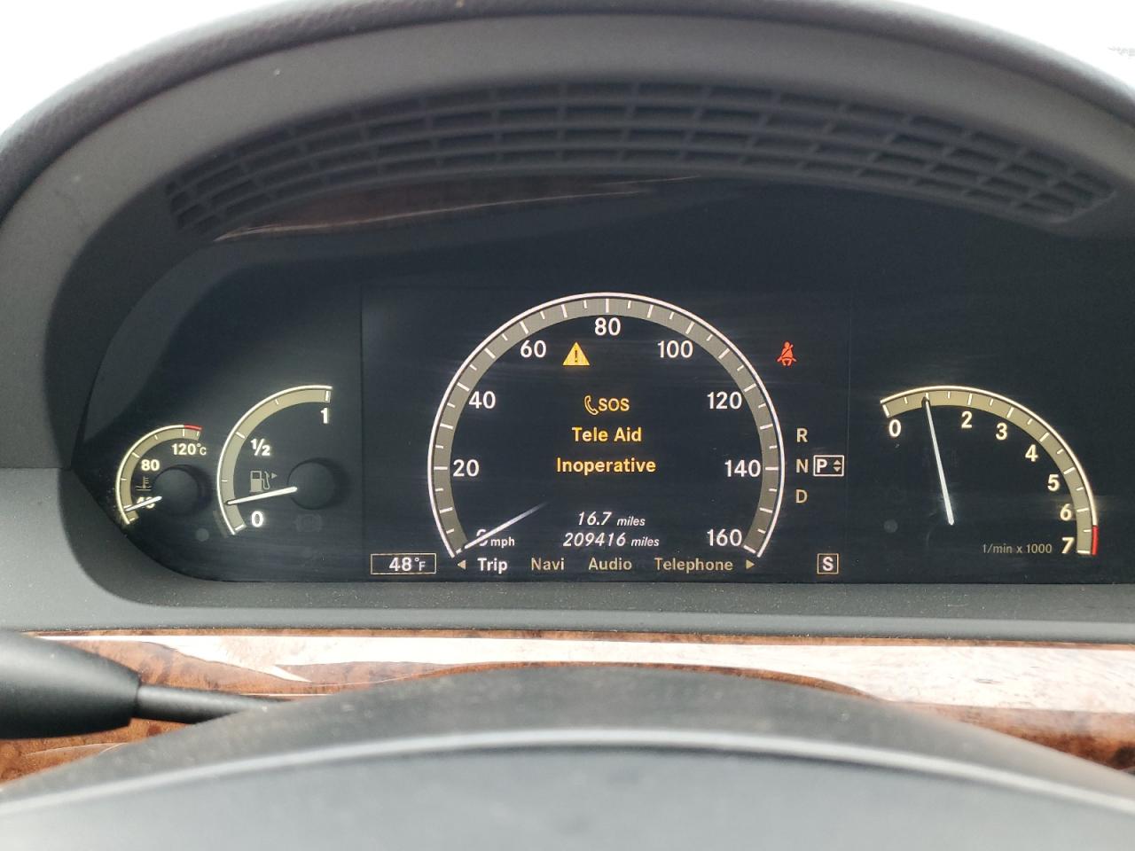 2009 Mercedes-Benz S 550 4Matic VIN: WDDNG86X29A244055 Lot: 93182815