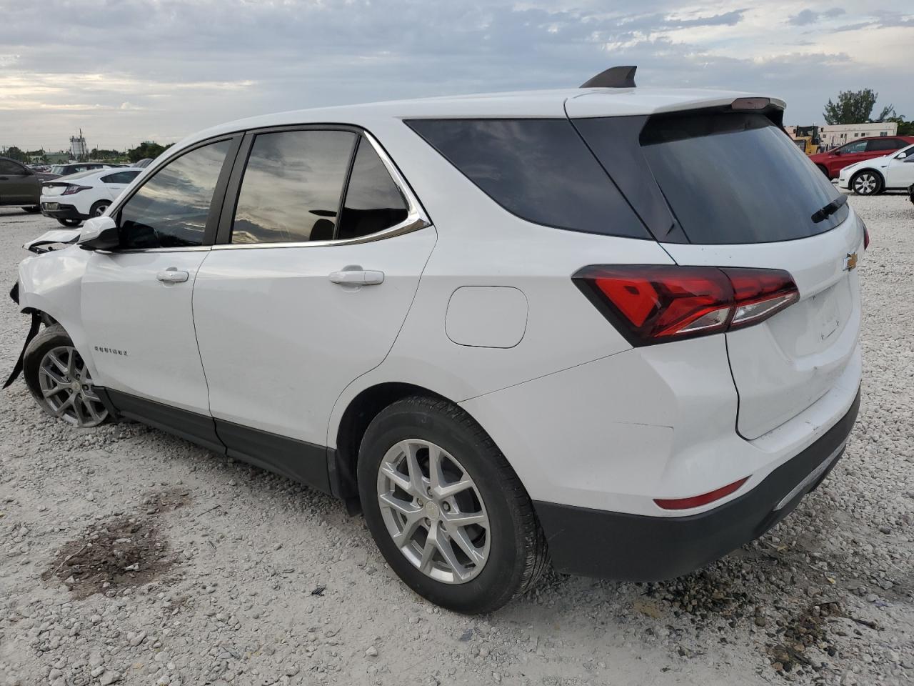 2022 Chevrolet Equinox Lt white null gas 3GNAXKEV1NS102043 photo #3