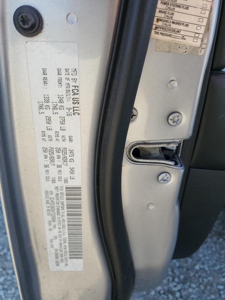 2017 Dodge Journey Sxt VIN: 3C4PDCBG5HT526900 Lot: 92968665