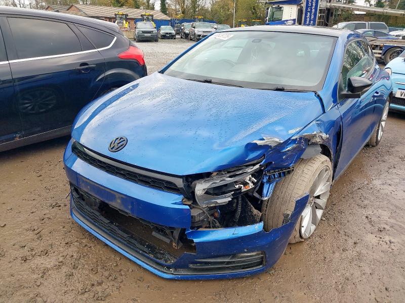 2015 VOLKSWAGEN SCIROCCO 2.0 TSI 180 BLUEMOTION TECH GT 3DR for sale at Copart WOLVERHAMPTON