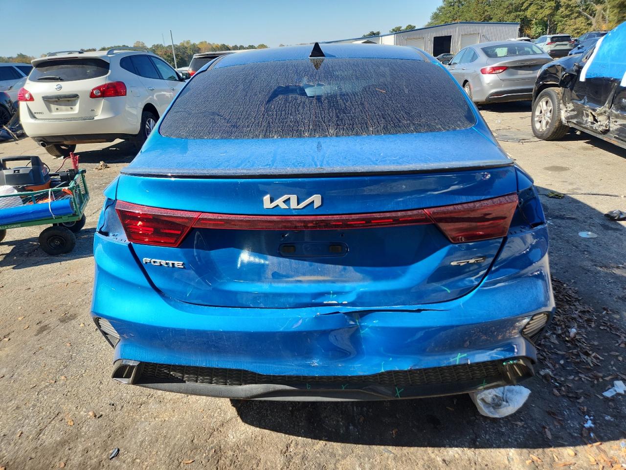 2022 Kia Forte Gt Line VIN: 3KPF54AD3NE458778 Lot: 91486815