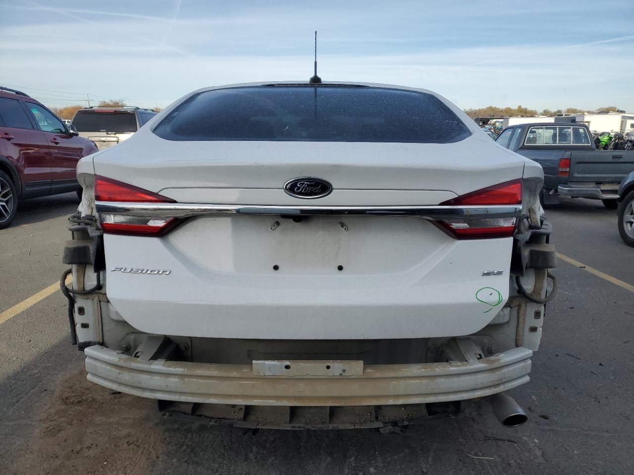 2017 Ford Fusion Se VIN: 3FA6P0H7XHR145233 Lot: 91899775