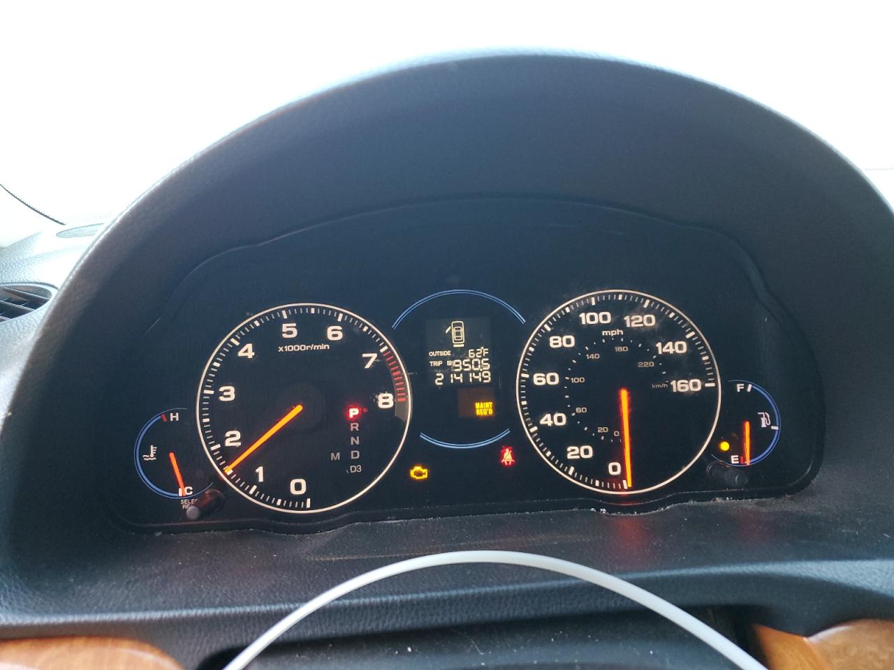 2005 Acura Tsx VIN: JH4CL96975C001262 Lot: 92922405