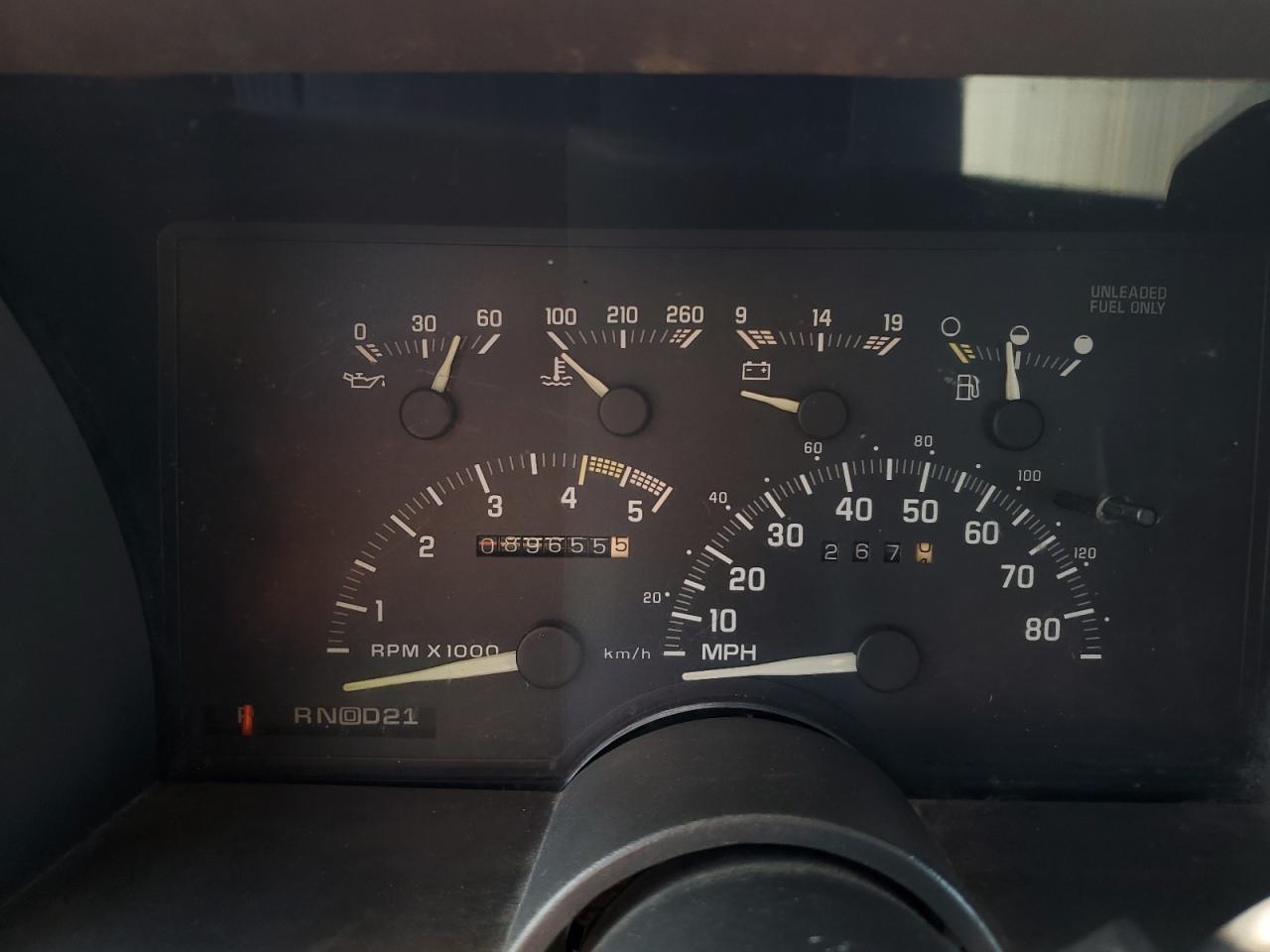 1992 Chevrolet Gmt-400 K2500 VIN: 1GCGK24KXNE218585 Lot: 91793495