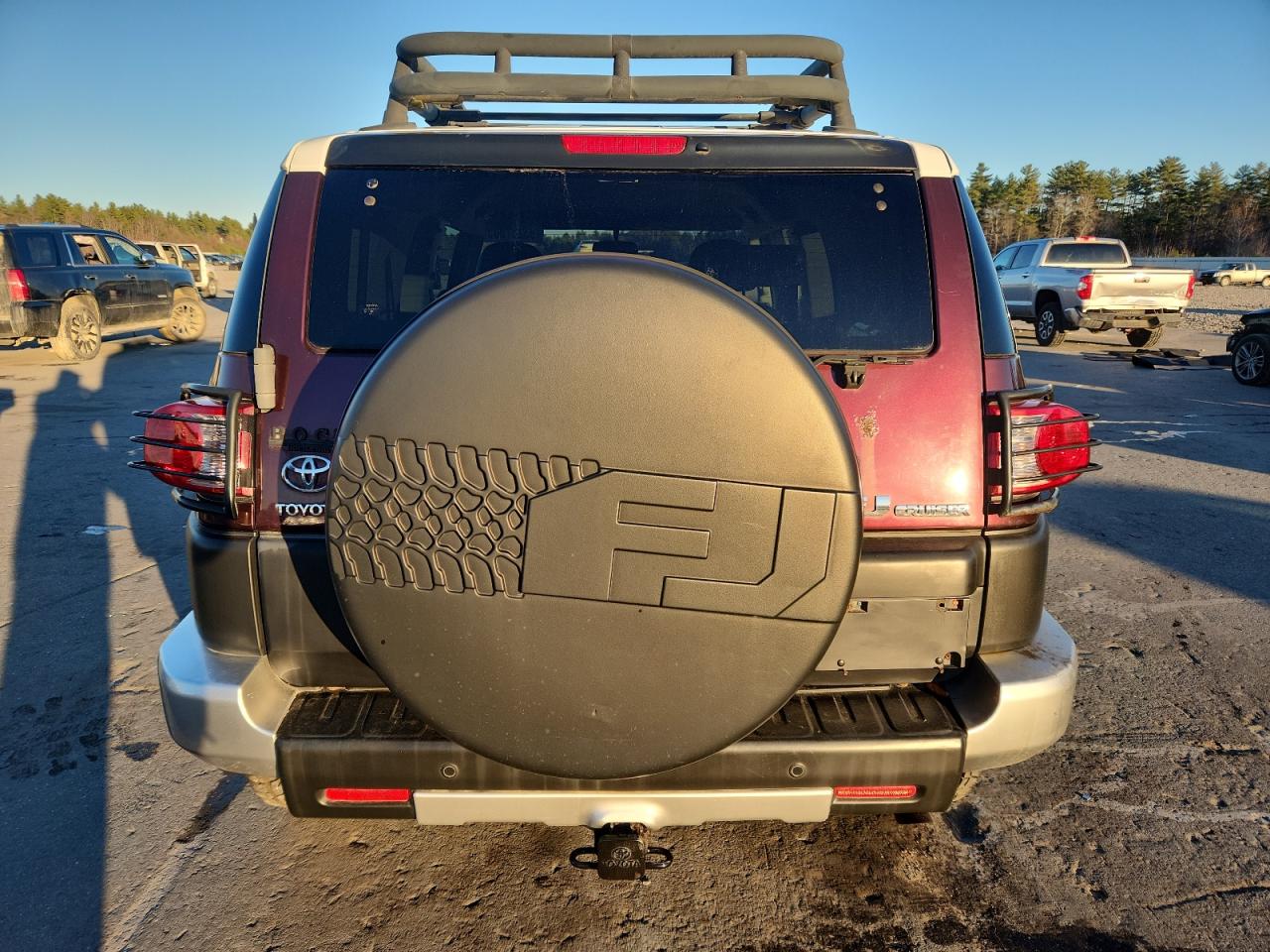 2007 Toyota Fj Cruiser VIN: JTEBU11F270010752 Lot: 93287005