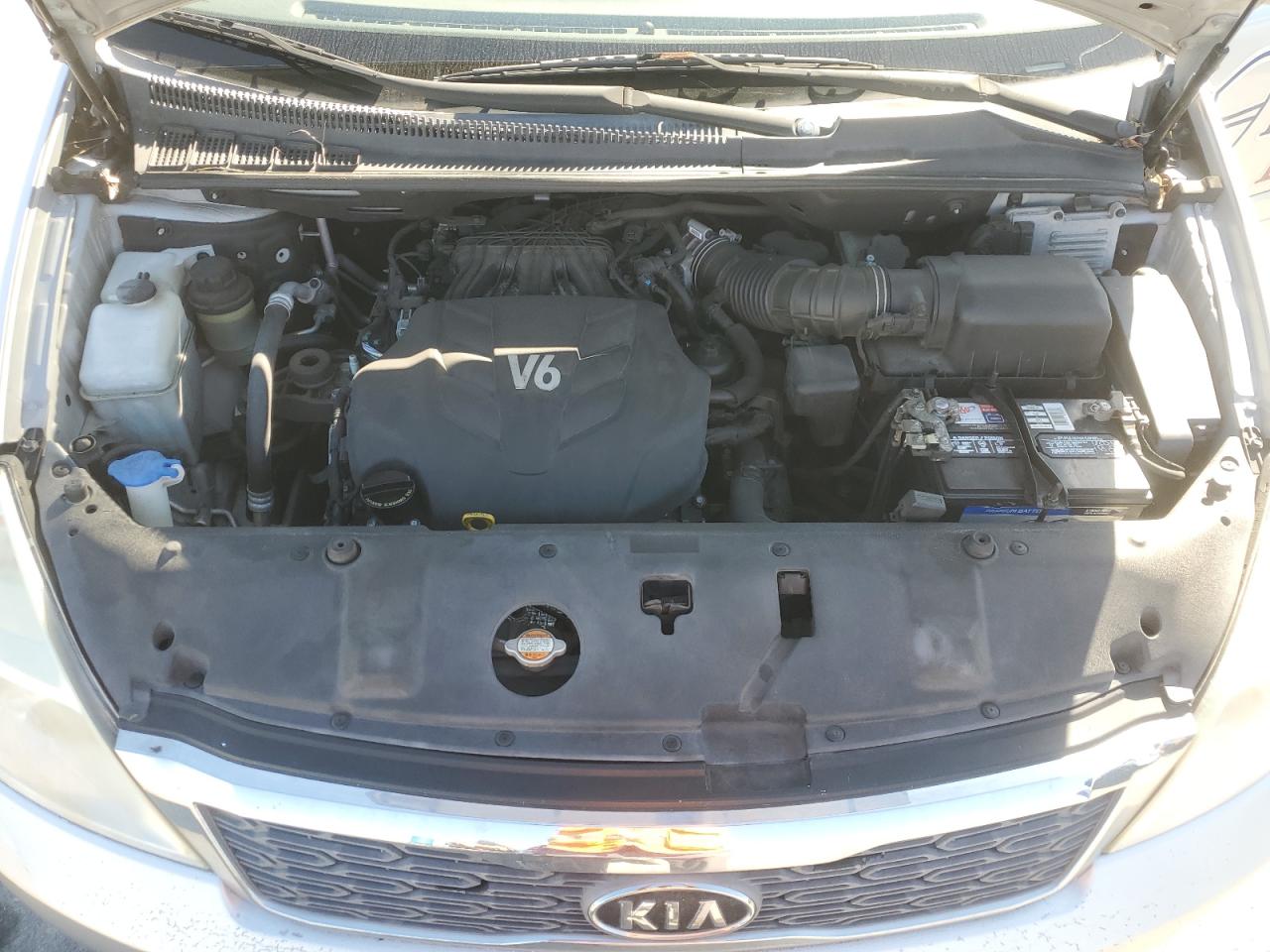 2012 Kia Sedona Lx VIN: KNDMG4C76C6430999 Lot: 92978665