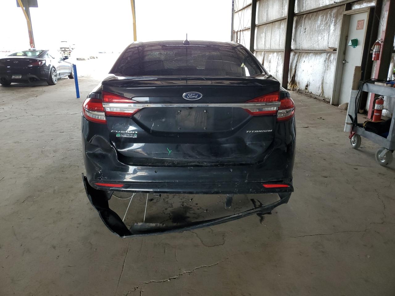 2018 Ford Fusion Titanium/Platinum Phev VIN: 3FA6P0SU9JR110946 Lot: 93628755