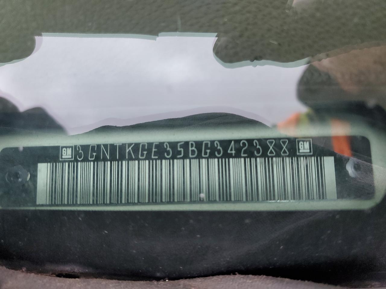 2011 Chevrolet Avalanche Ltz VIN: 3GNTKGE35BG342388 Lot: 91661585