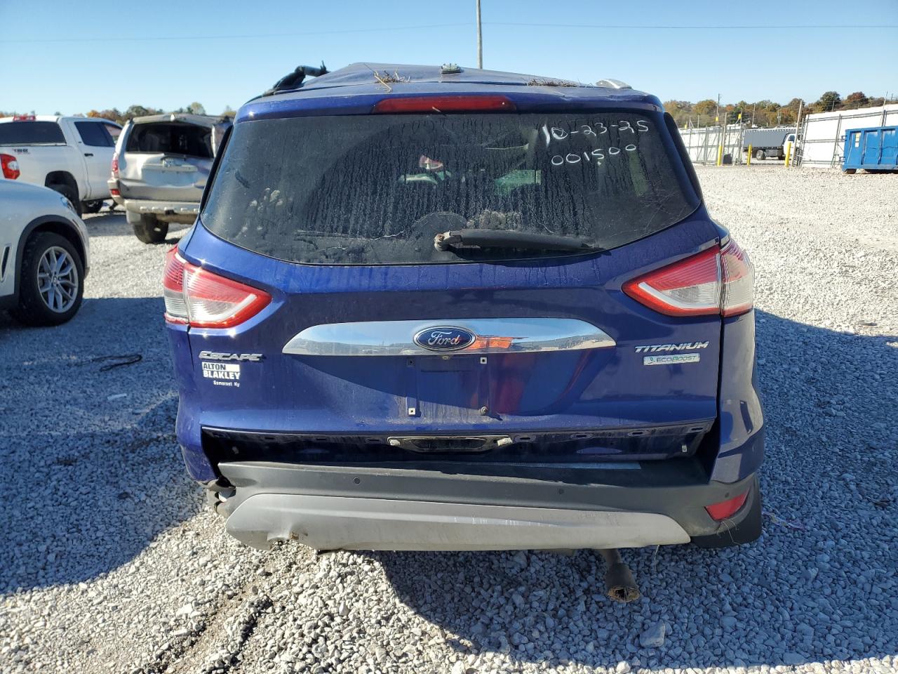 2014 Ford Escape Titanium VIN: 1FMCU0JX4EUA51591 Lot: 91459445