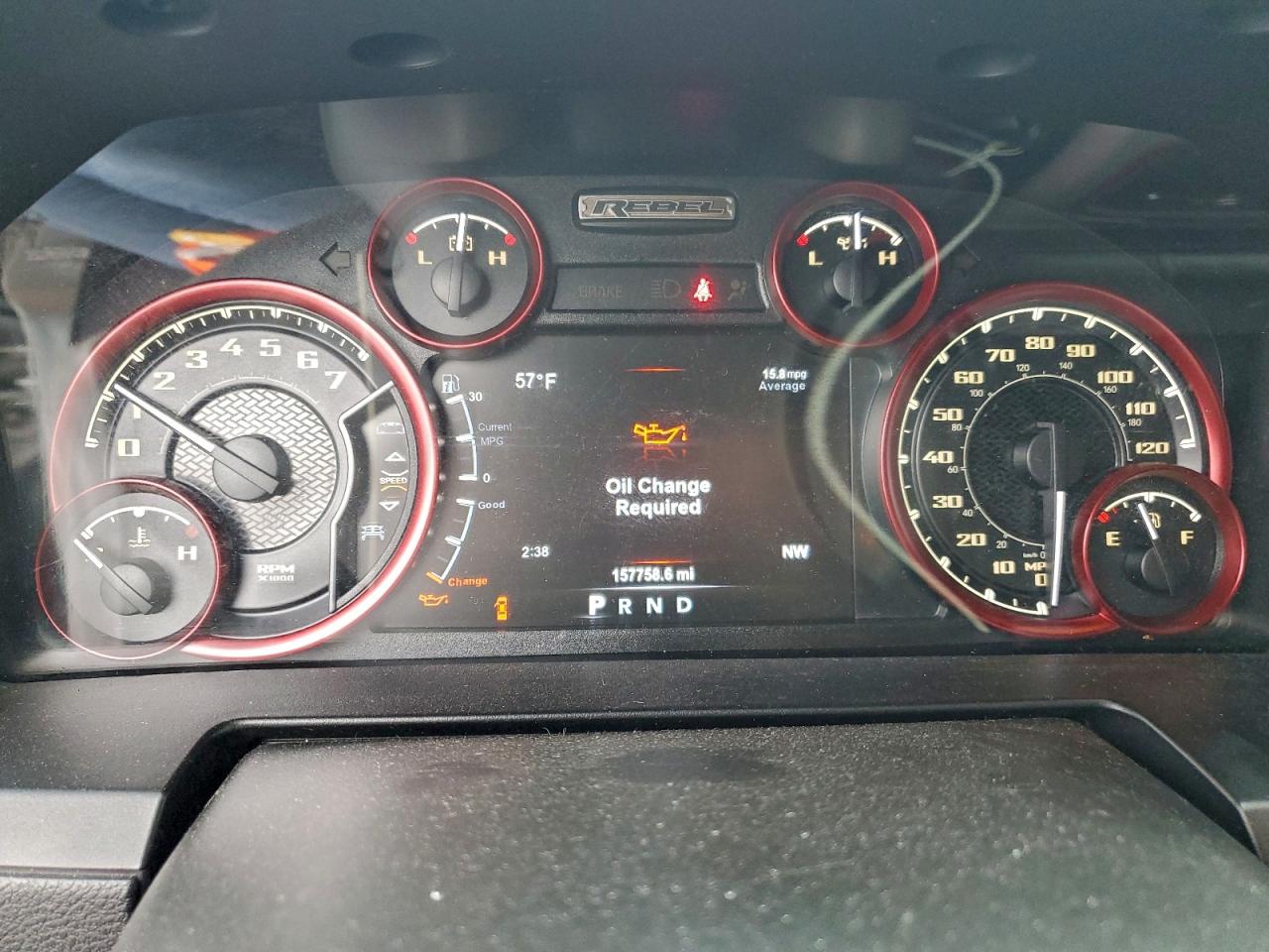 2017 Ram 1500 Rebel VIN: 1C6RR7YT1HS588390 Lot: 93840325