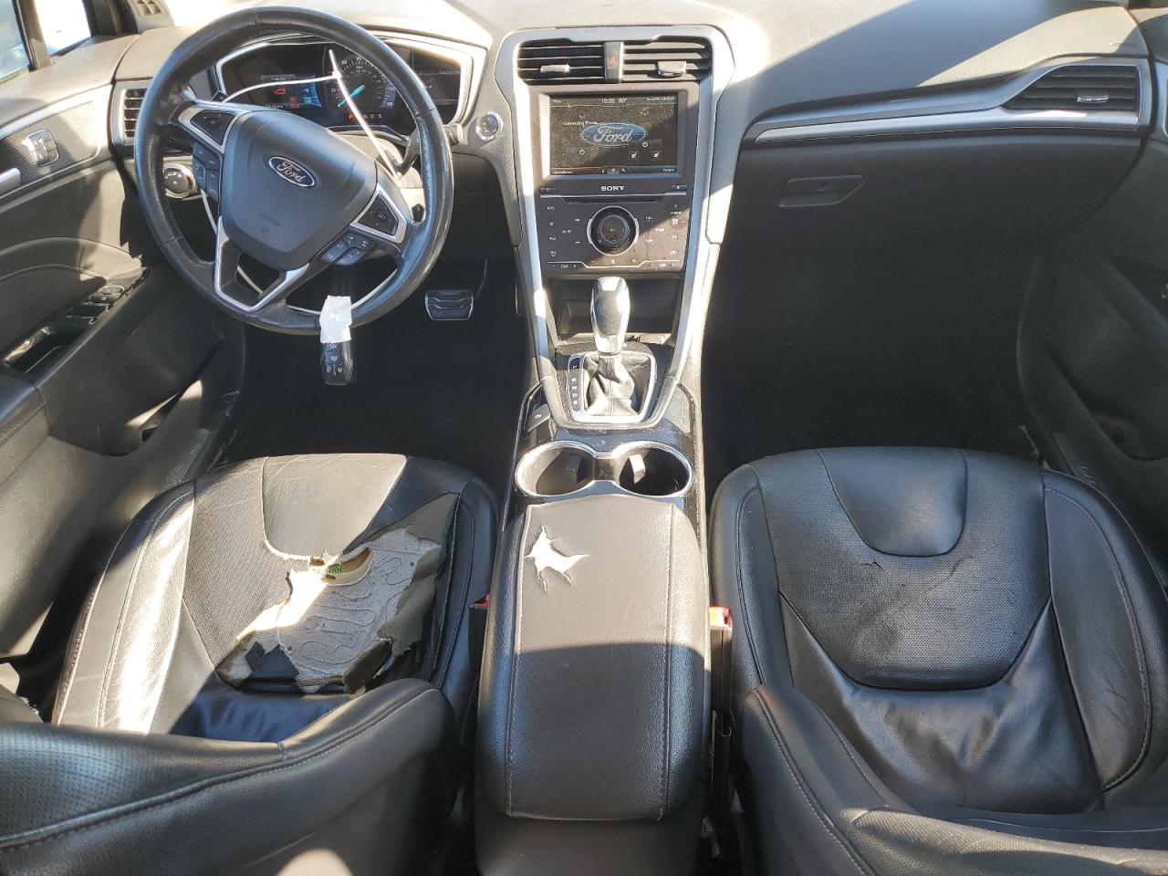 2014 Ford Fusion Titanium VIN: 3FA6P0K92ER384975 Lot: 91339855