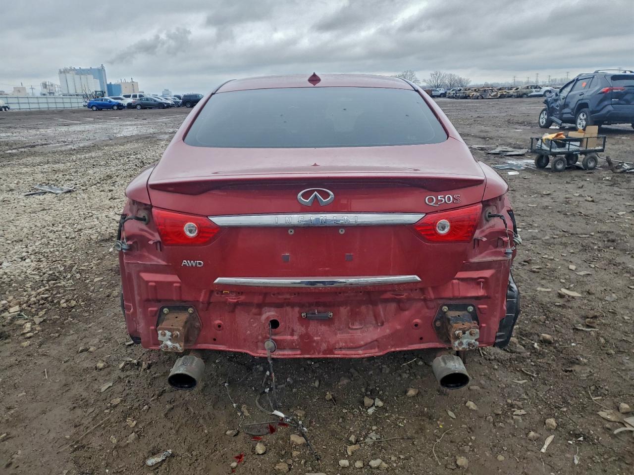 2014 Infiniti Q50 Base VIN: JN1BV7AR6EM693823 Lot: 94098365