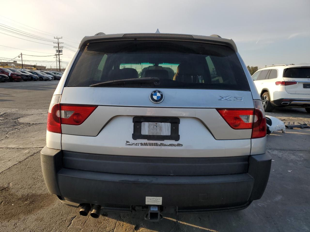 2004 BMW X3 3.0I VIN: WBXPA93454WA65806 Lot: 91846845