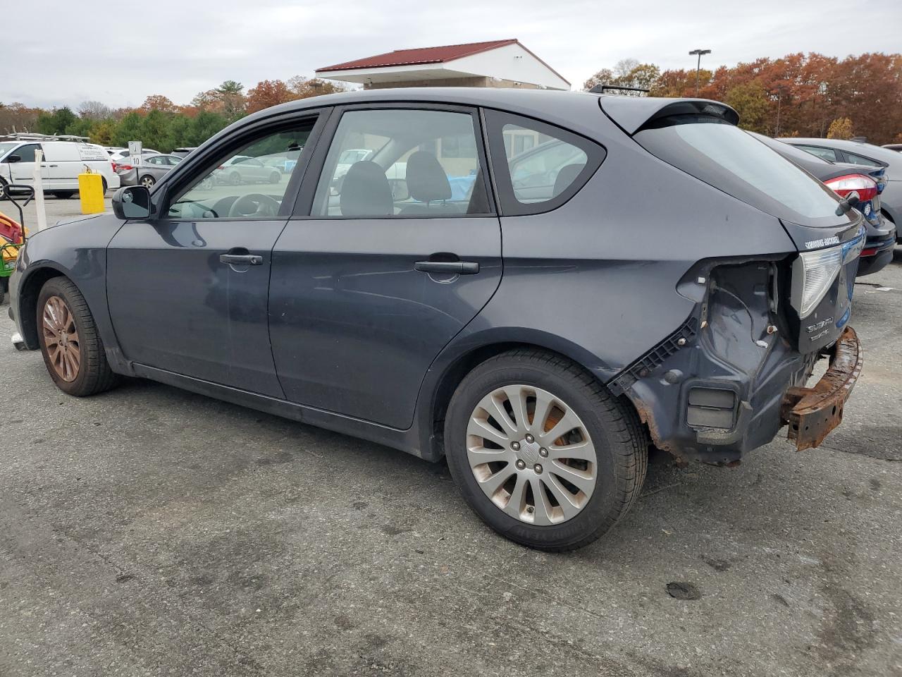 2010 Subaru Impreza 2.5I grey hatchback gas JF1GH6A6XAH820382 photo #3